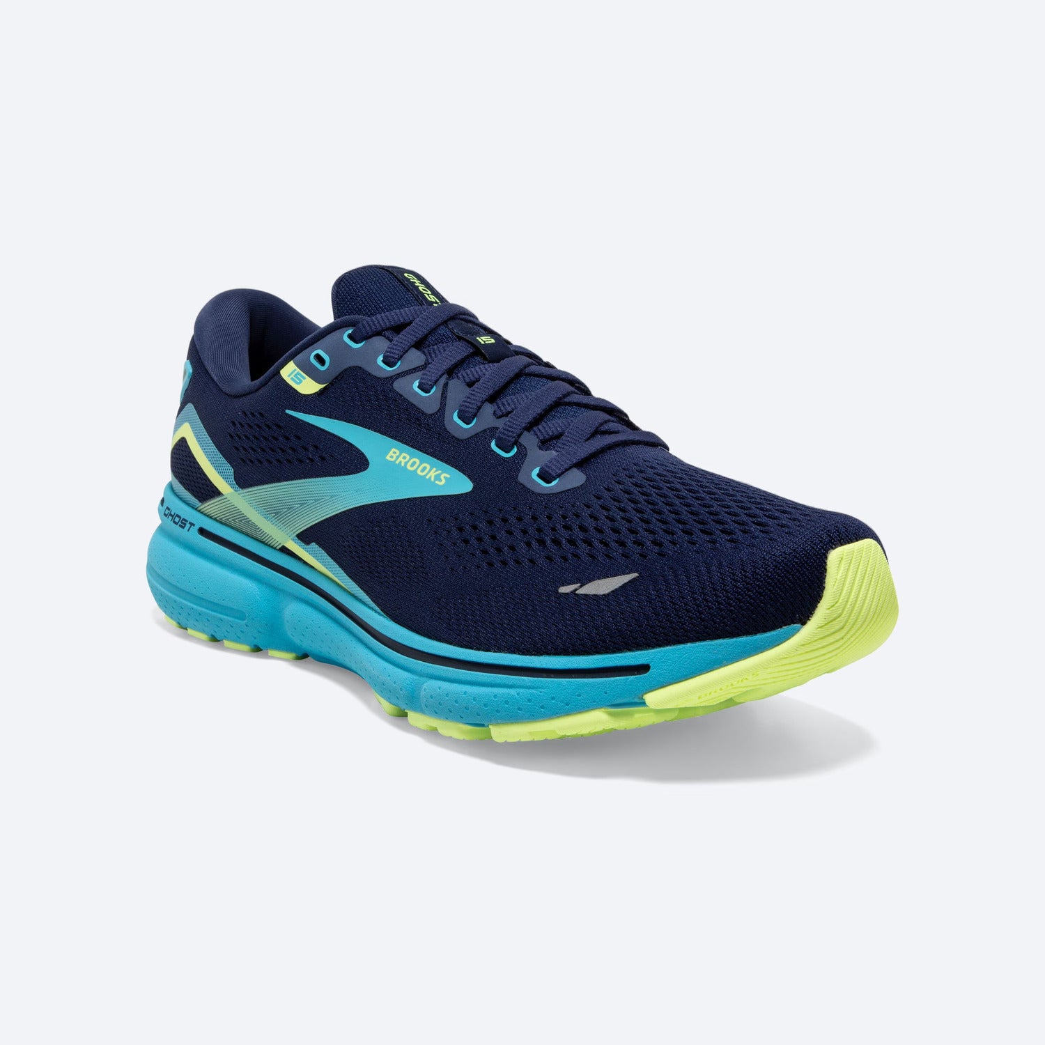 Brooks Scarpe da Running Ghost 15 Uomo Navy Blue Green