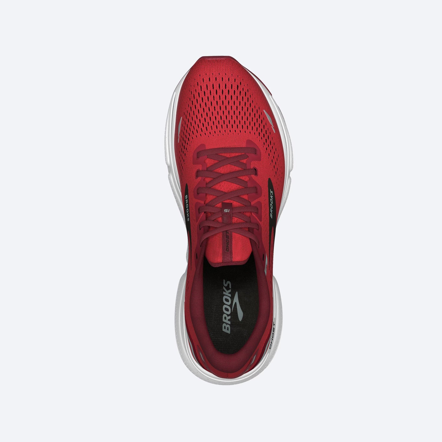 Brooks Scarpe da Running Ghost 15 Uomo Red Blue Haze White