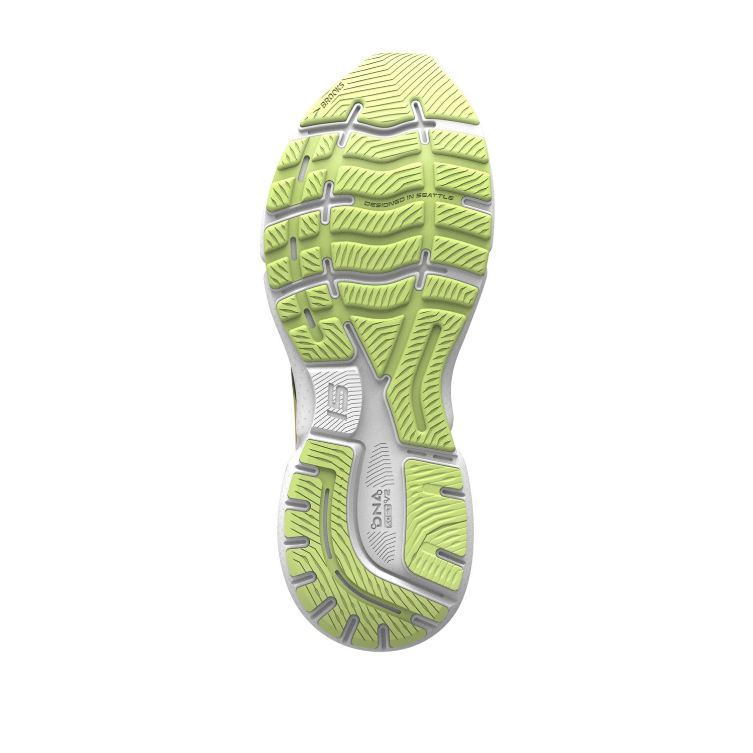 Brooks Scarpe da Running Ghost 15 Donna Black Ebony Sharp Green
