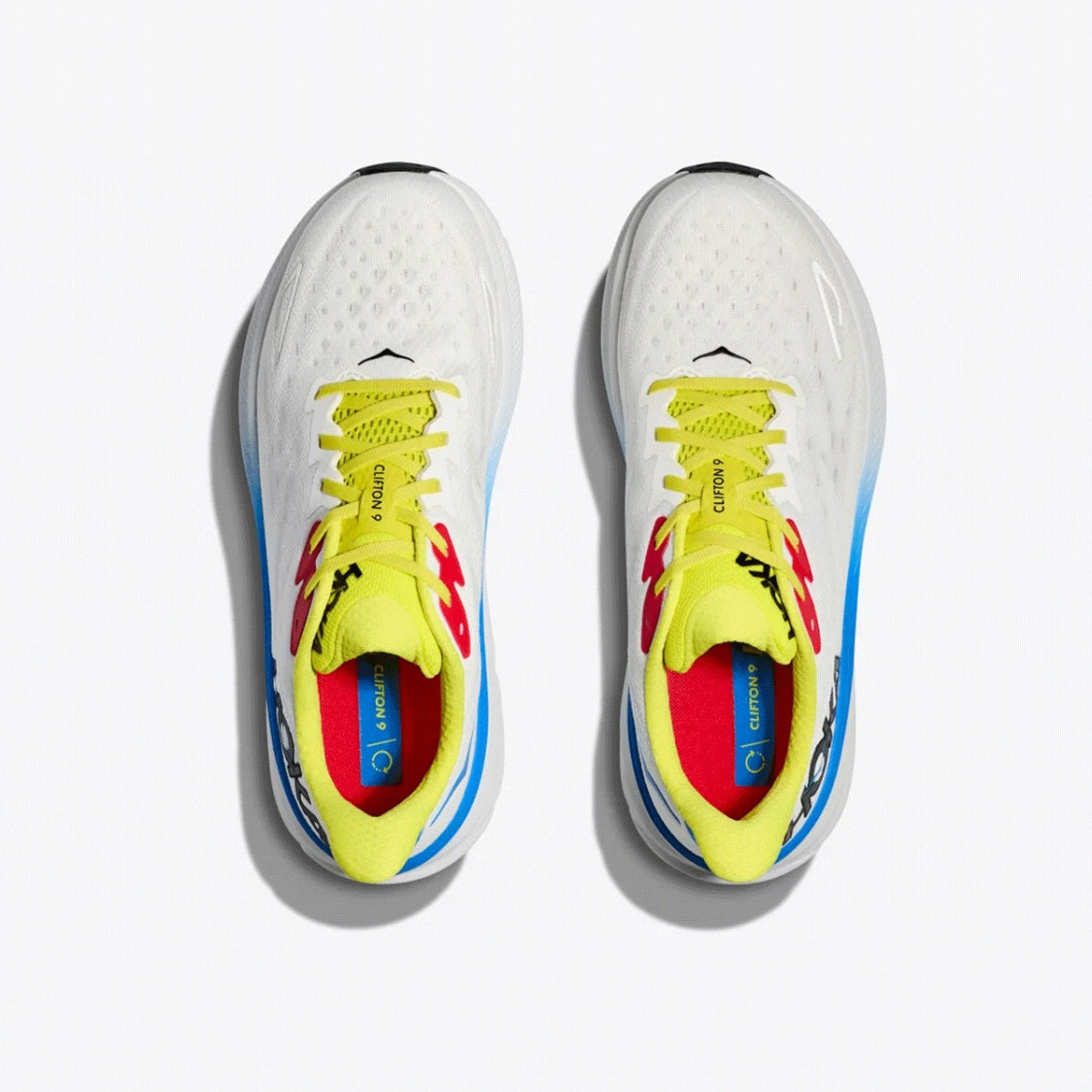 Hoka Scarpa da Running Clifton 9 Uomo Stardust Electric Cobalt