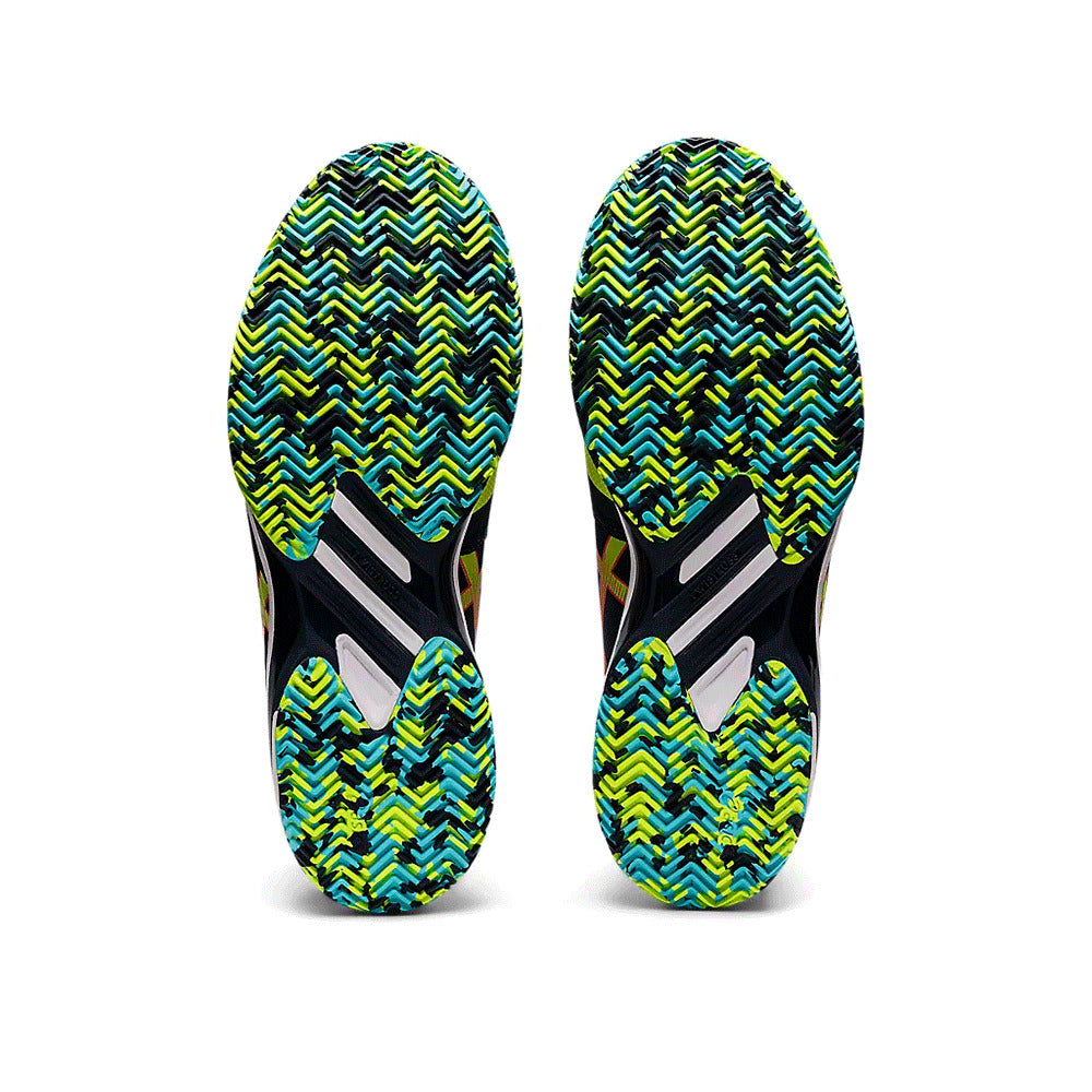 Asics Scarpa da Padel Lima FF Uomo French Blue Hazard Green