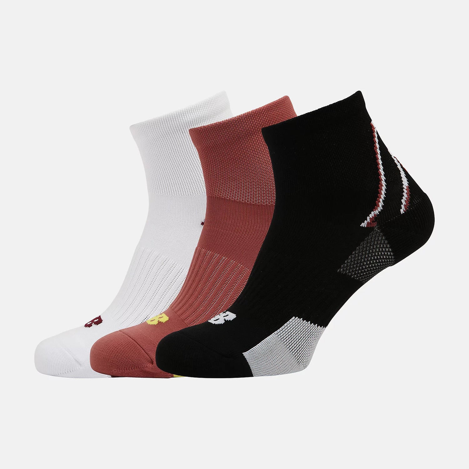 New Balance Calzini Run LightWeight Ankle 3 Pezzi