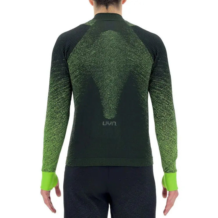 Uyn Exceleration Maglia A Maniche Lunghe Da Running Uomo A Mezza Zip