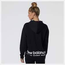 New Balance Felpa con Cappuccio Essentials ID Donna