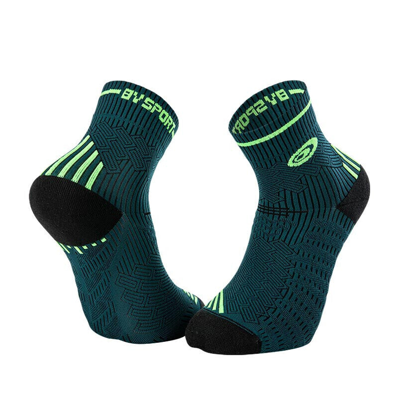 BV Sport Calze Run Marathon Verde - Nero Unisex