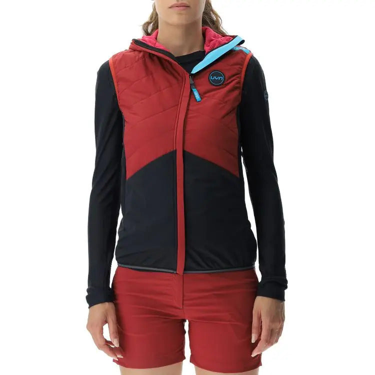 Uyn Crossover Gilet Imbottito Da Donna Full Zip