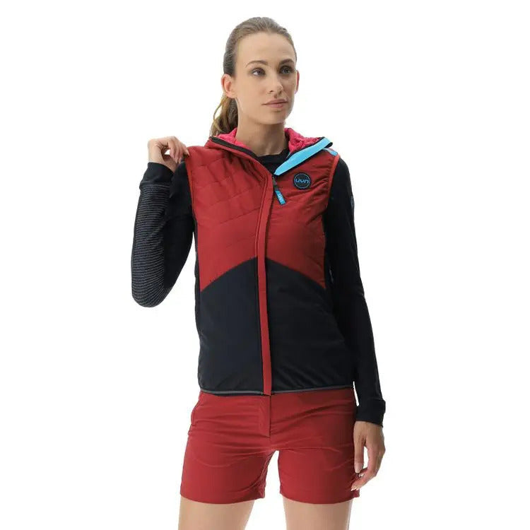 Uyn Crossover Gilet Imbottito Da Donna Full Zip