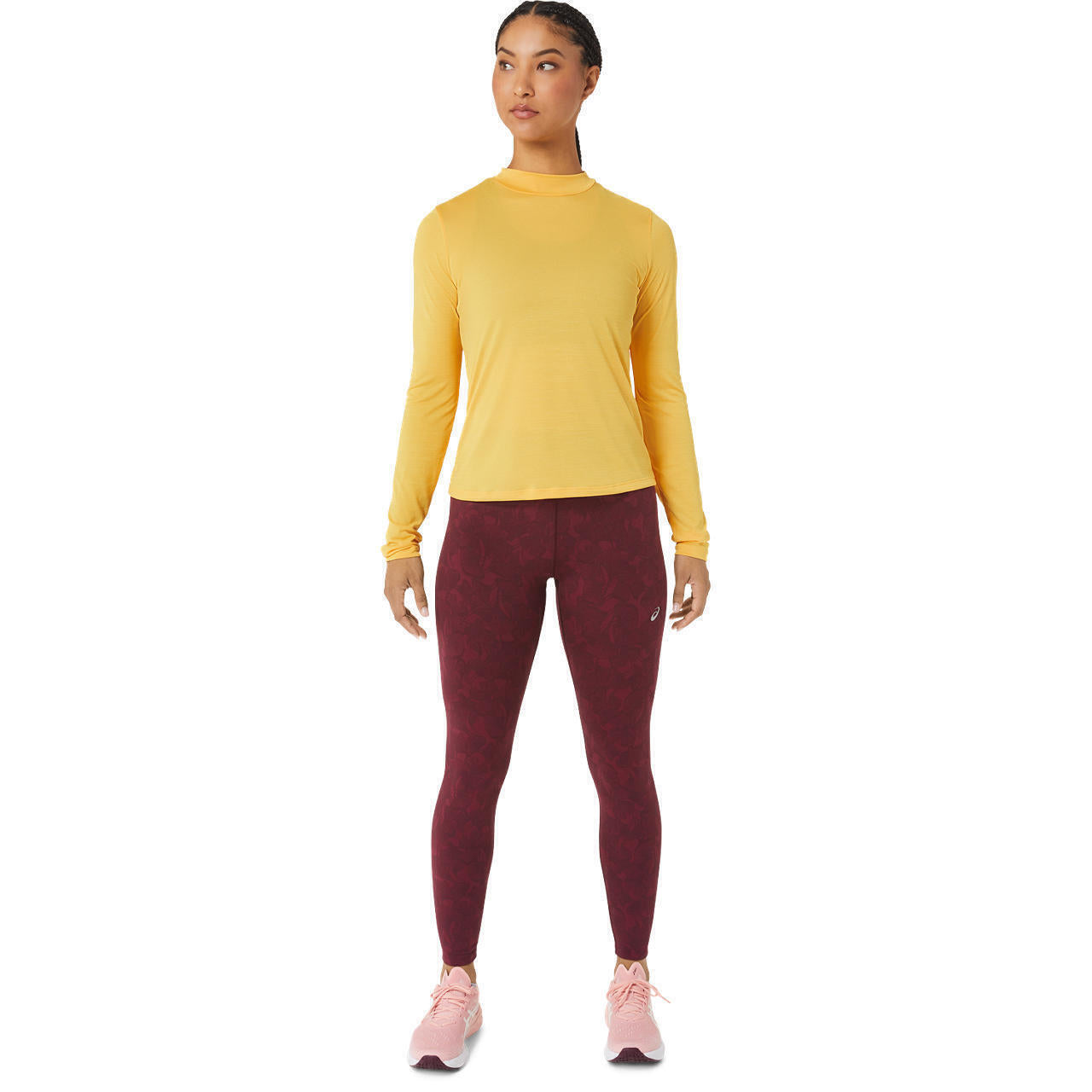 Asics Maglia Runkoyo Mock Neck Donna