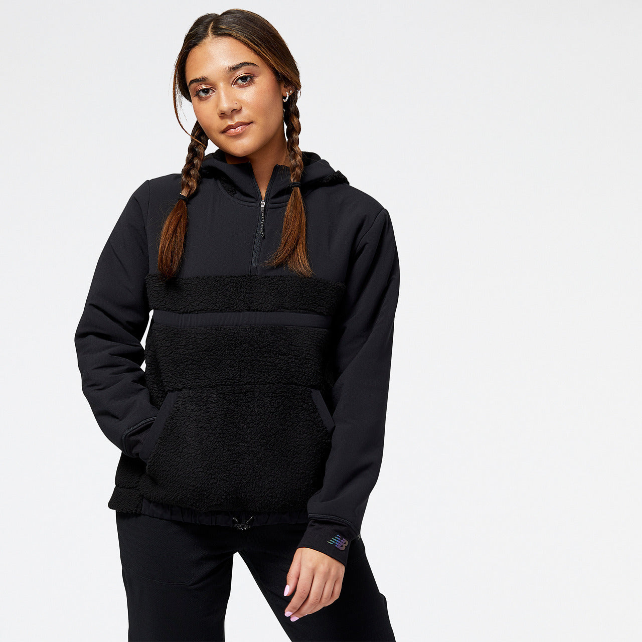 New Balance Giacca Q Speed Sherpa Anorak Donna