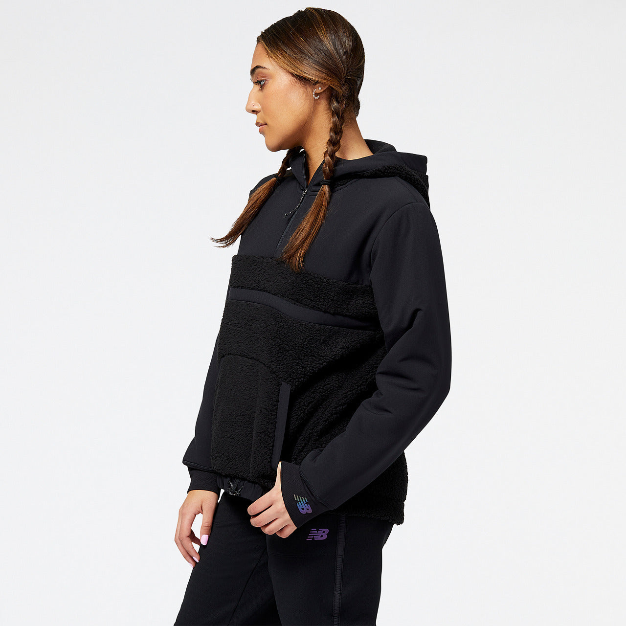 New Balance Giacca Q Speed Sherpa Anorak Donna