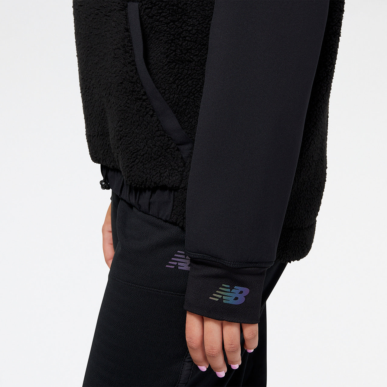 New Balance Giacca Q Speed Sherpa Anorak Donna