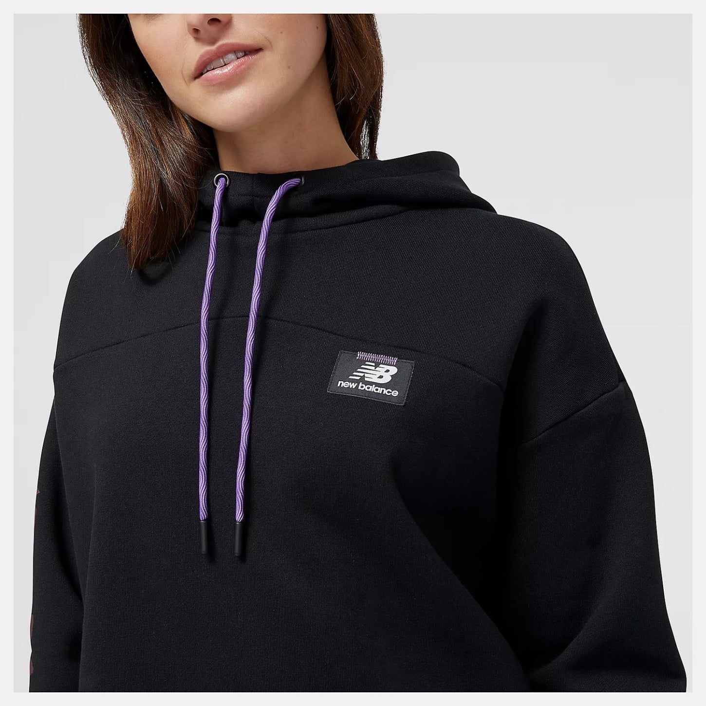 New Balance Felpa con Cappuccio All Terrain Hoody Donna