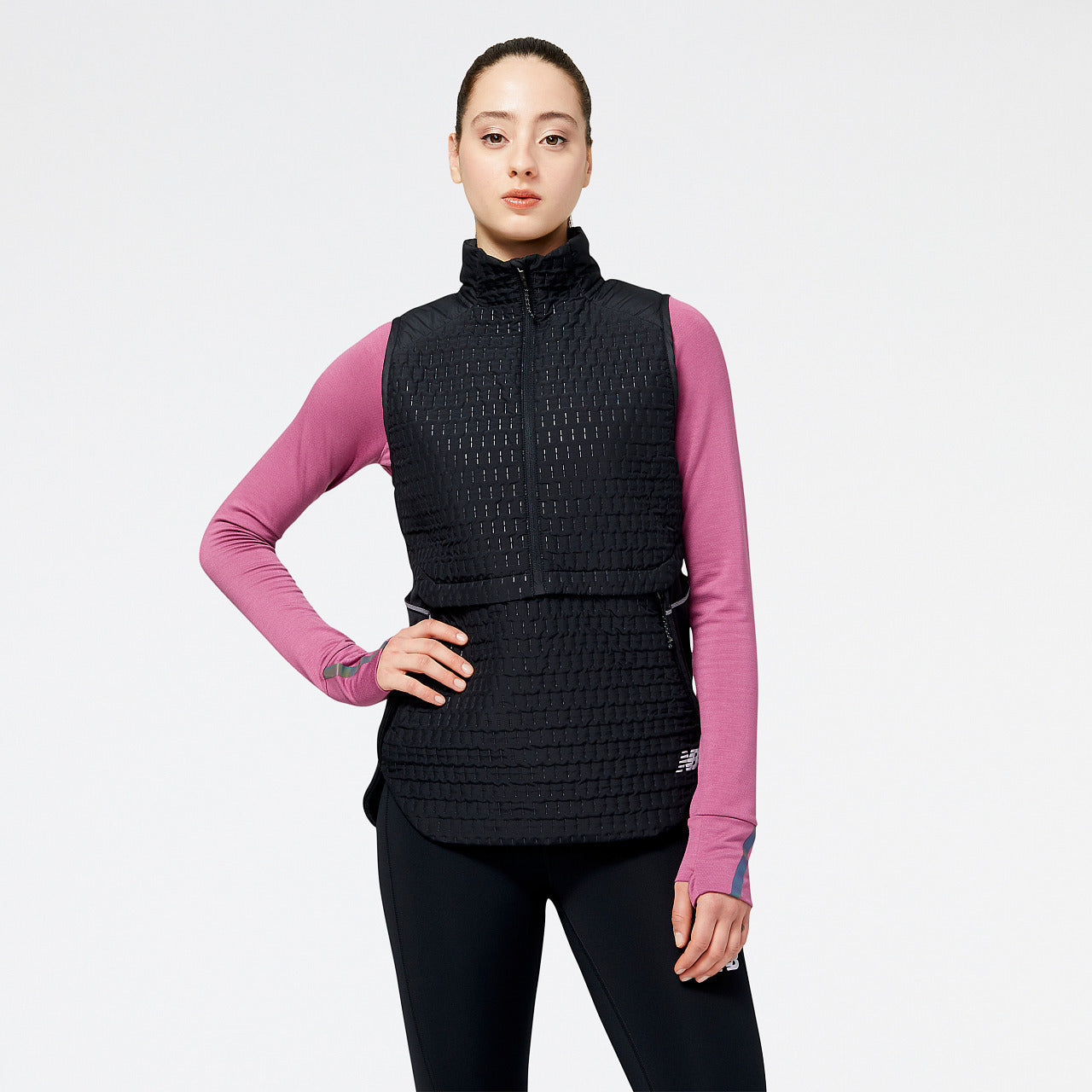 New Balance Gilet Heat Grid Vest Donna