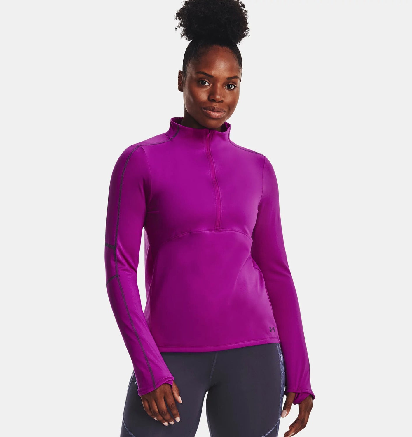 Under Armour Maglia Train Cold Weather 1\2 Zip Donna