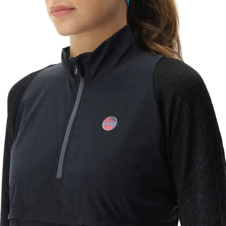 Uyn Running Exceleration Wind Maglia a Maniche Lunghe da Donna Mezza Zip