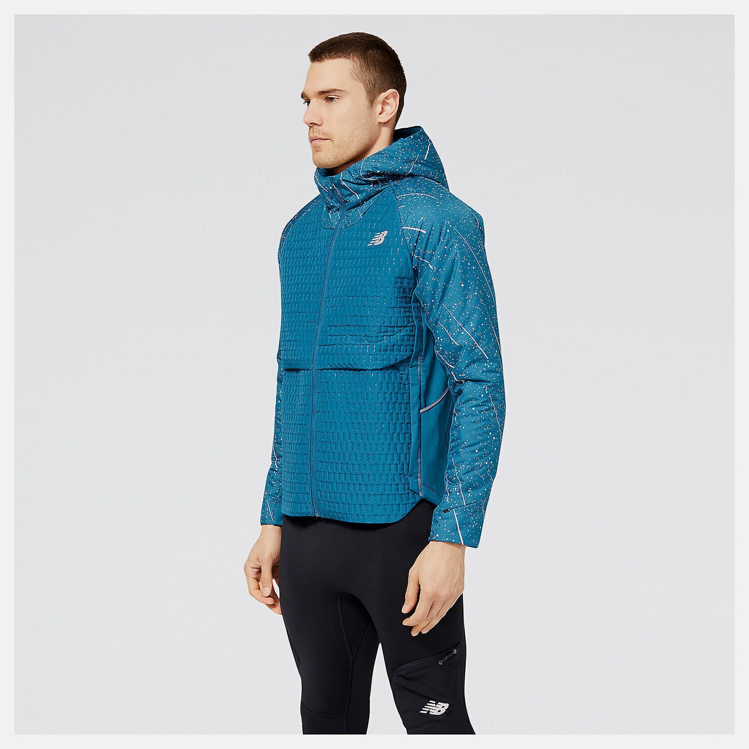 New Balance Giacca Reflective Impact Run Heat Uomo