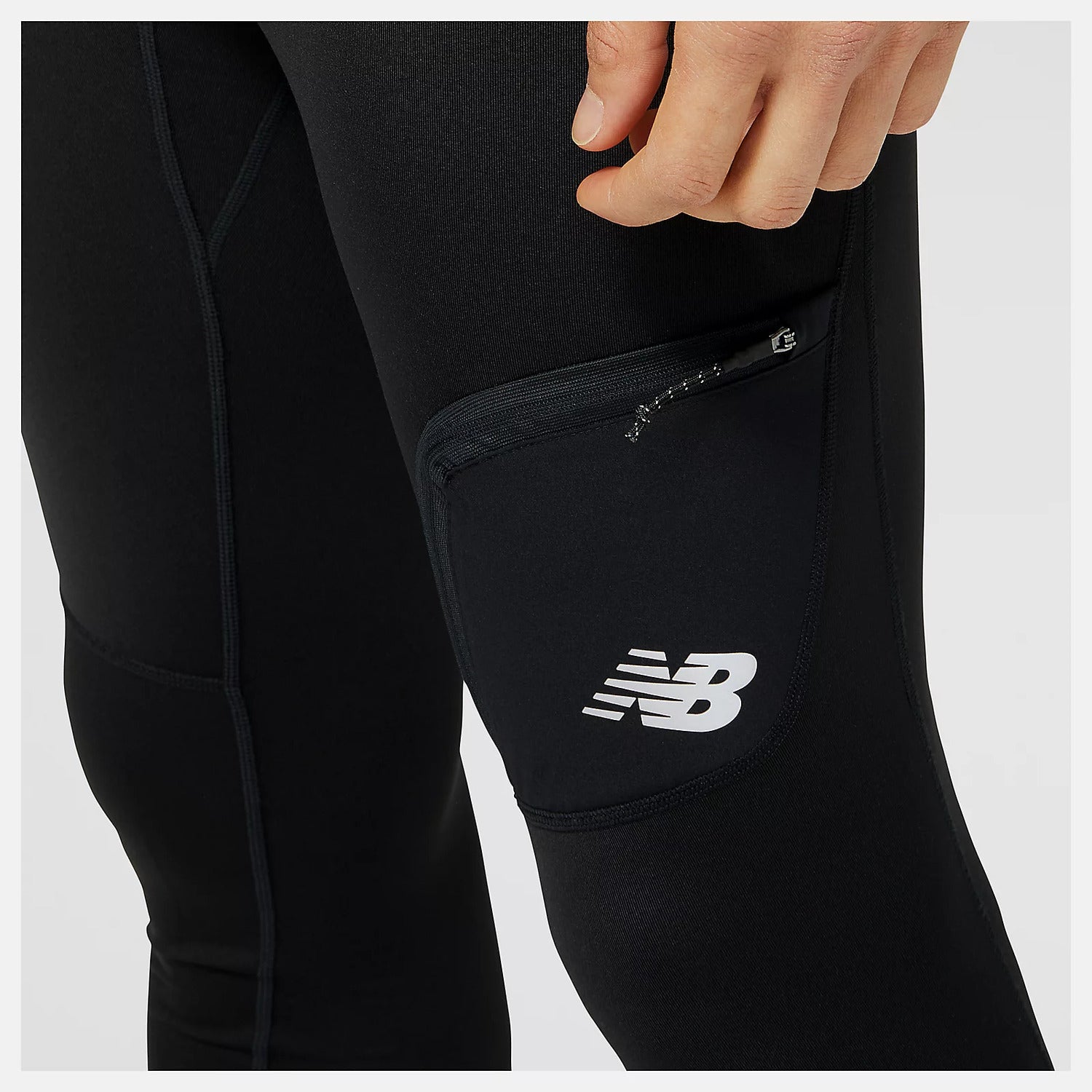 New Balance Leggings Impact Run Heat Uomo