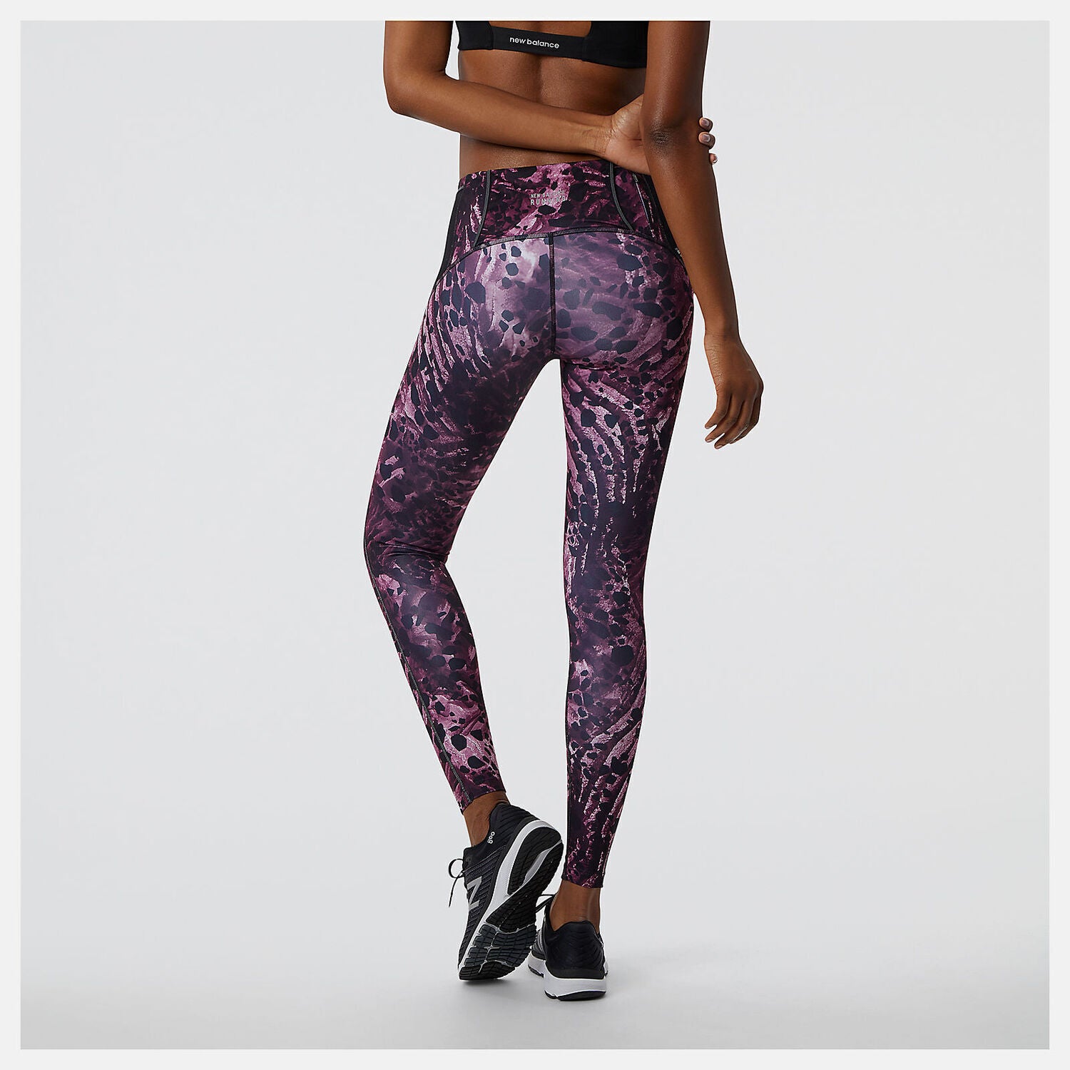New Balance Leggins Printed Impact Run Tight Donna Fantasia