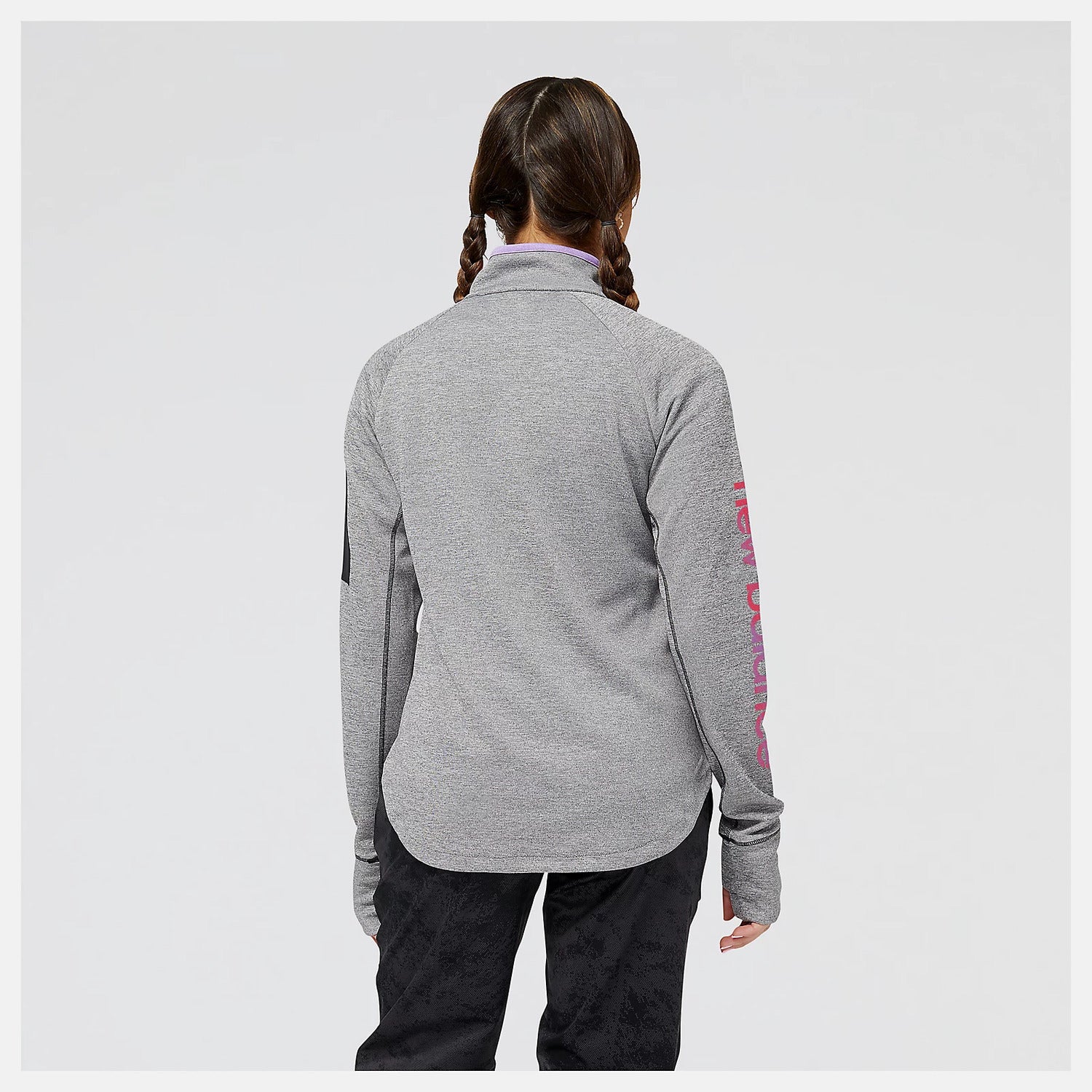 New Balance Felpa Impact Run AT Half Zip Pullover Donna