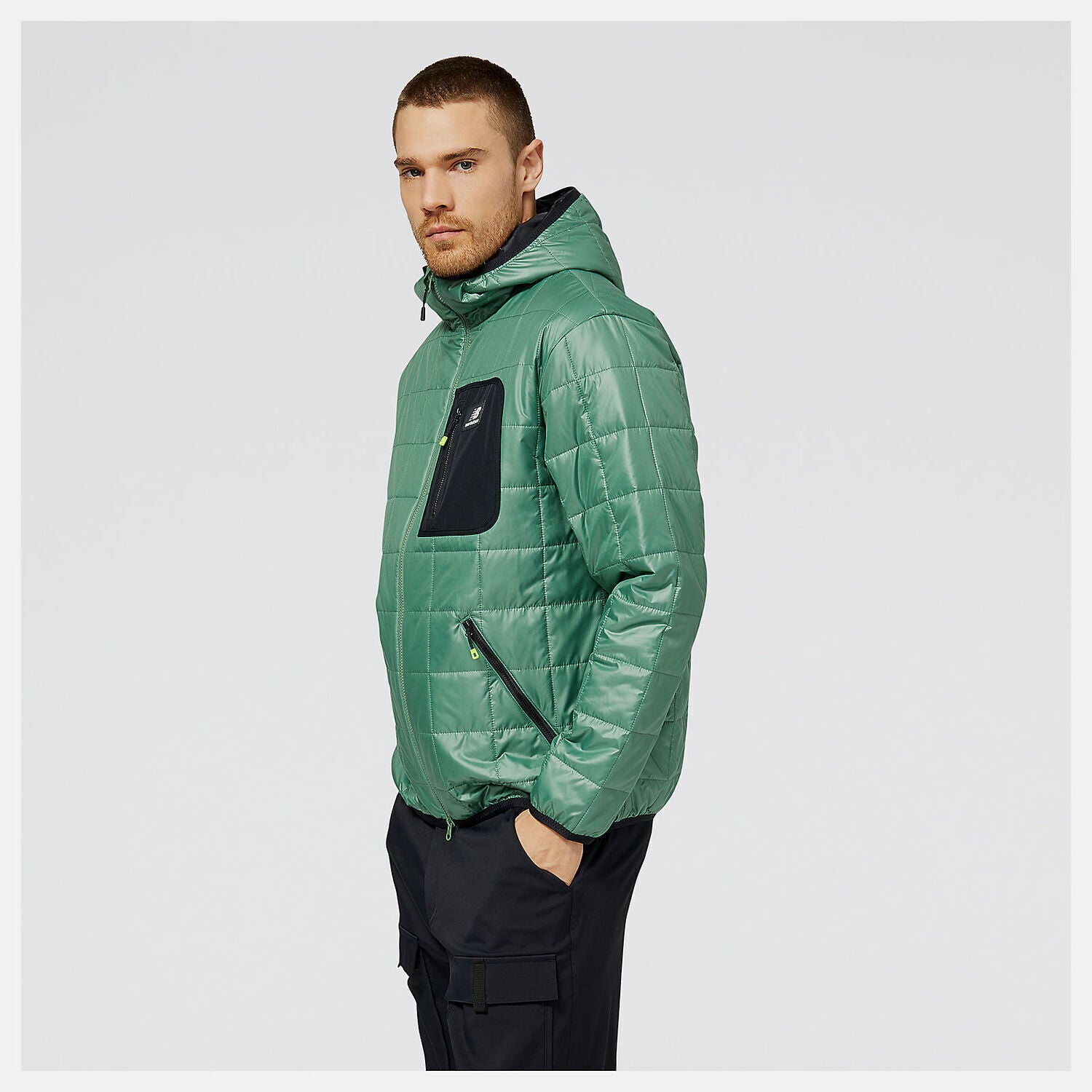 New Balance Giacca NB AT Puffer Uomo