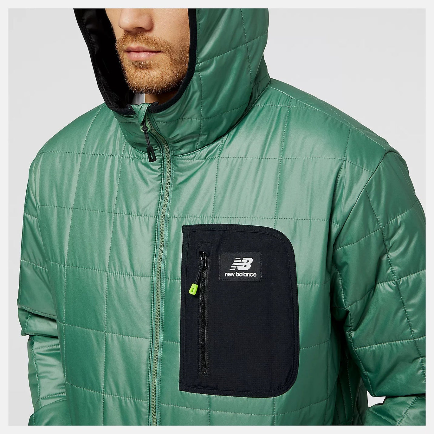 New Balance Giacca NB AT Puffer Uomo