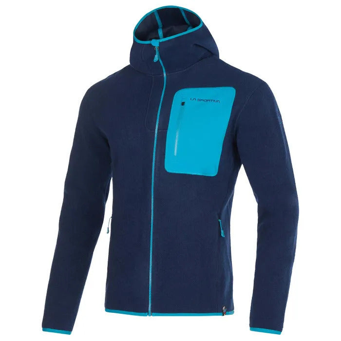 La sportiva Giacca da Alpinismo Agon Hybrid Hoody Uomo Blu