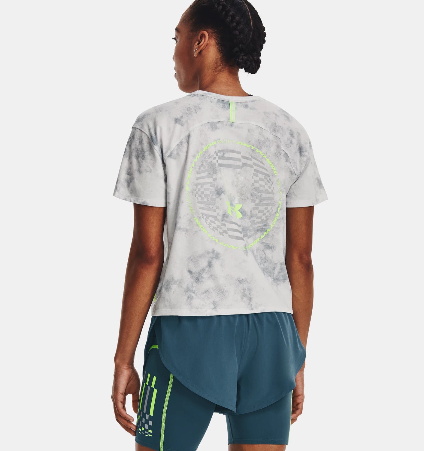 T-Shirt a Maniche Corte Run Anywhere Graphic Donna