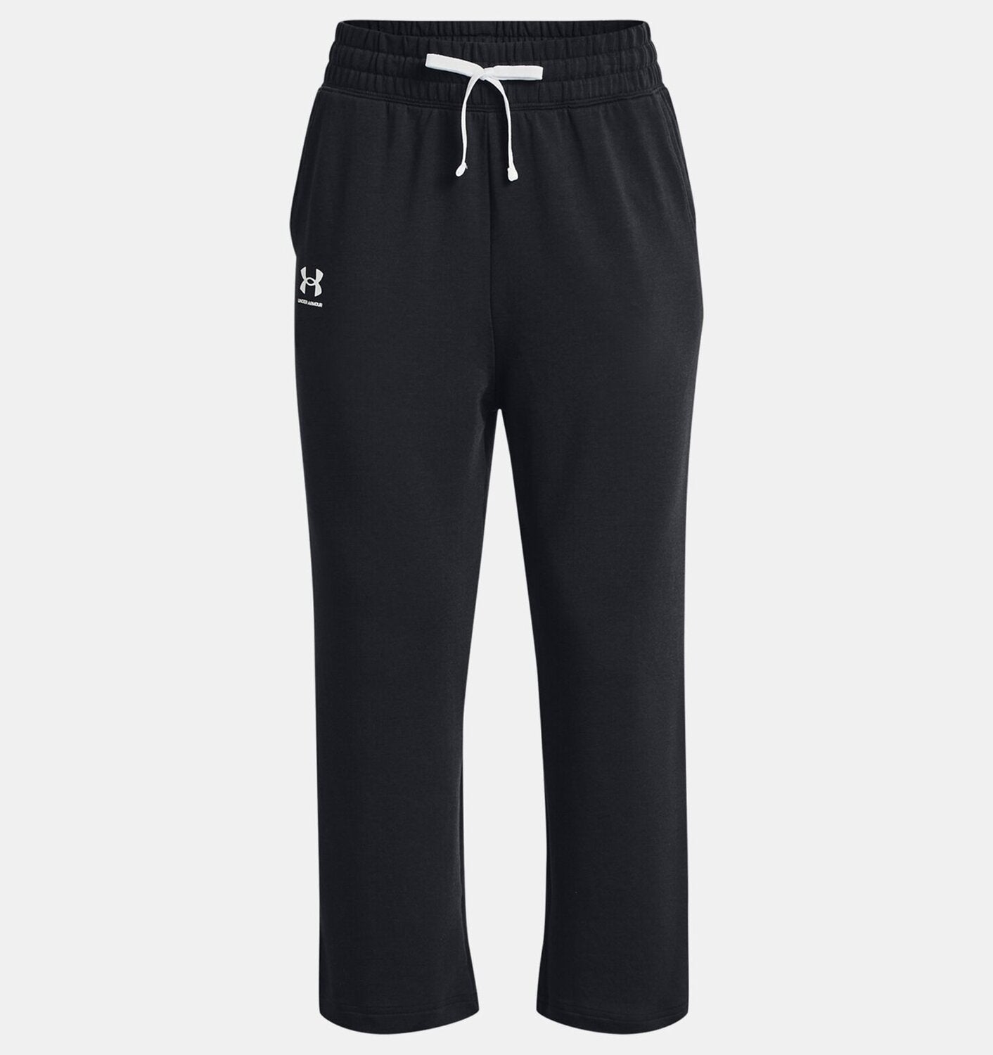 Under Armour Pantaloni Lunghi Rival Terry Flare Crop Donna