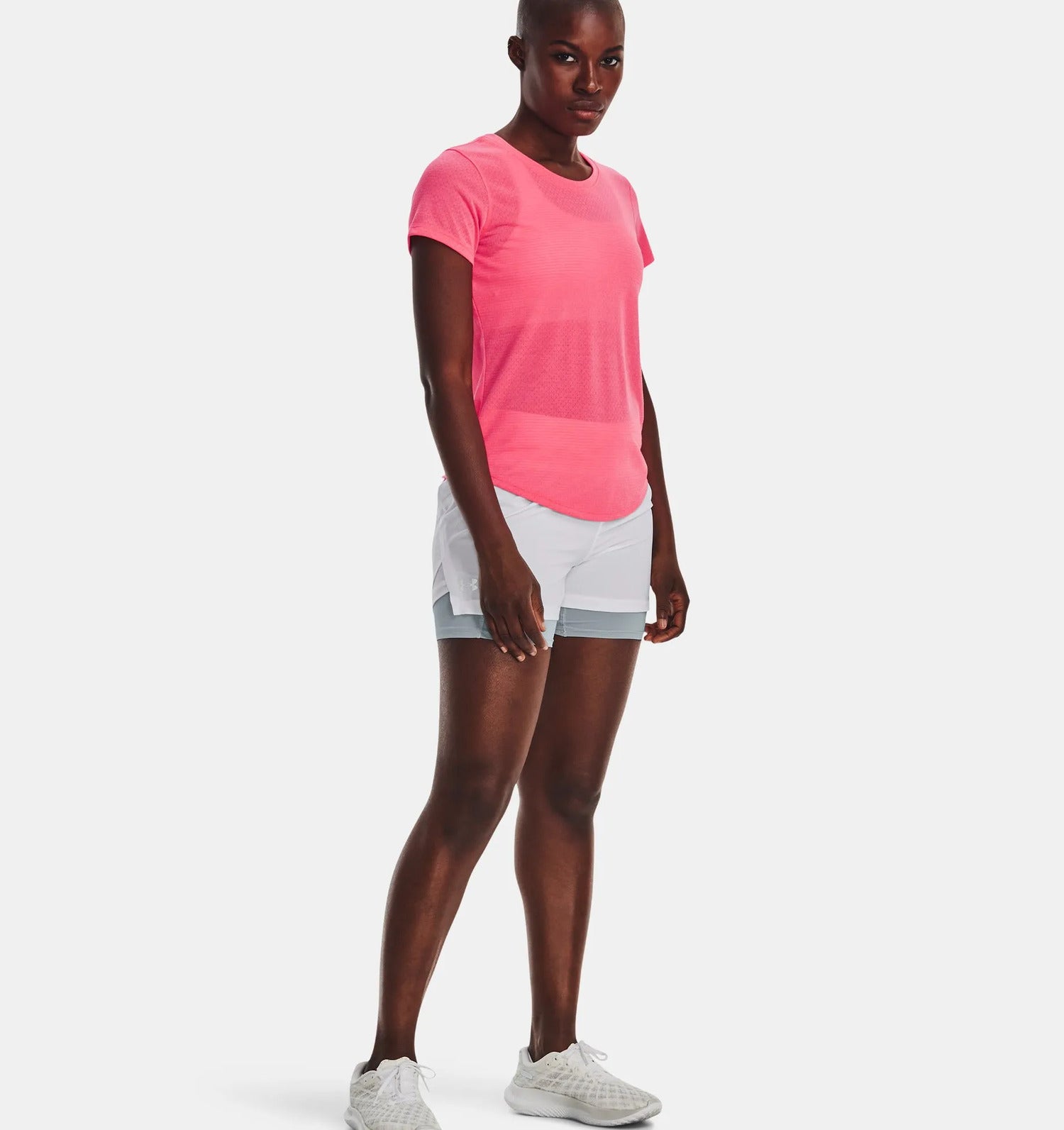 Under Armour T-Shirt a Manica Corta Streaker Run Donna
