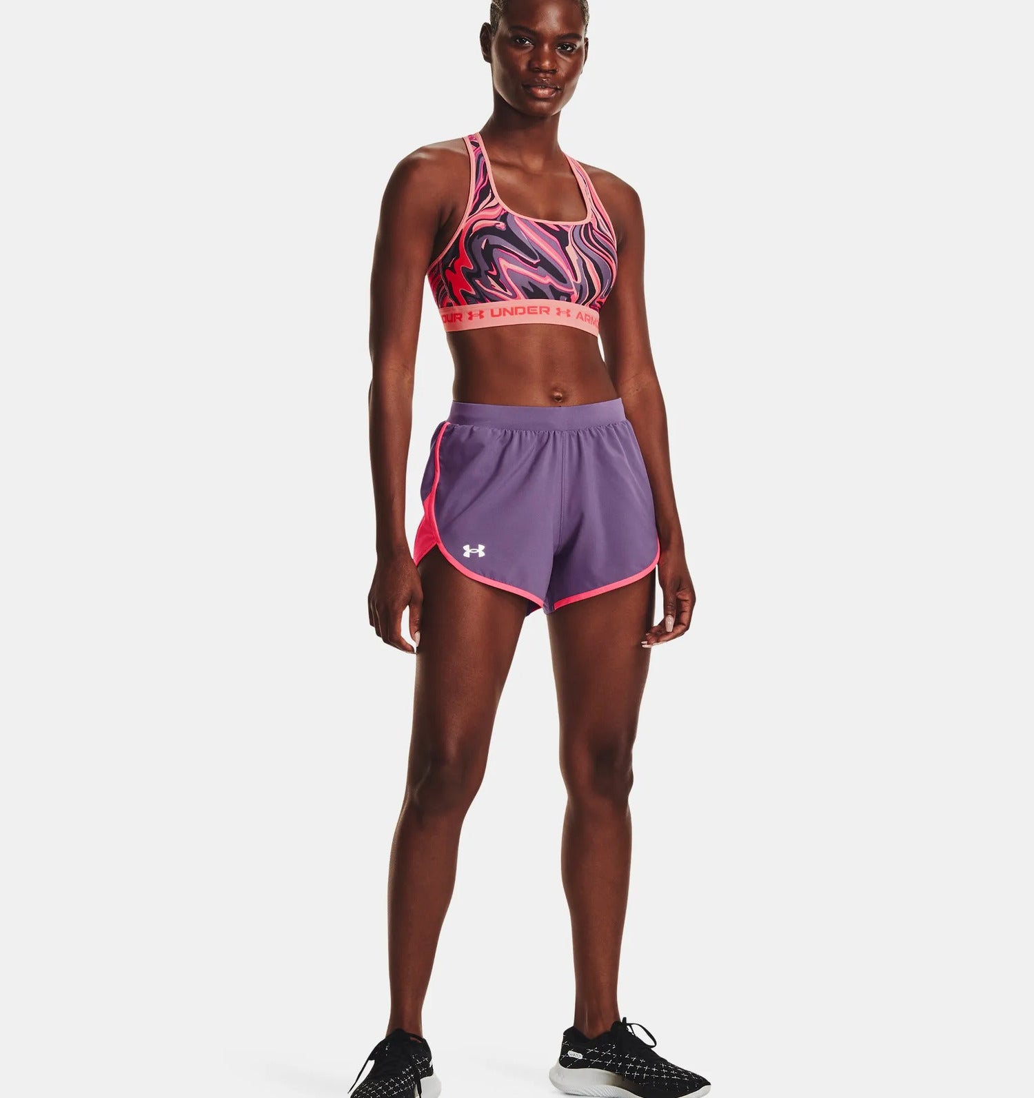 Under Armour Pantaloni Corti Short Fly-By Elite 3'' Donna