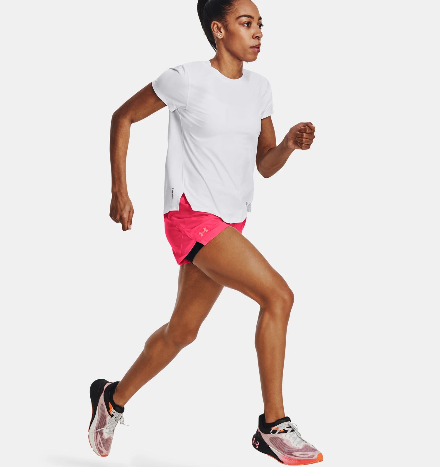 Under Armour T-shirt Manica Corta Iso-Chill Laser Donna