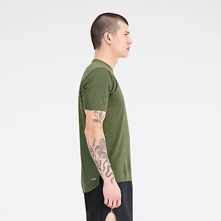 New Balance T-Shirt Impact Run Short Sleeve Uomo