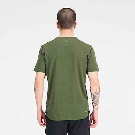 New Balance T-Shirt Impact Run Short Sleeve Uomo