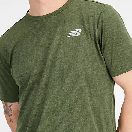 New Balance T-Shirt Impact Run Short Sleeve Uomo