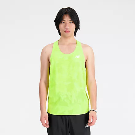 New Balance Canotta Q Speed Jacquard Singlet Uomo