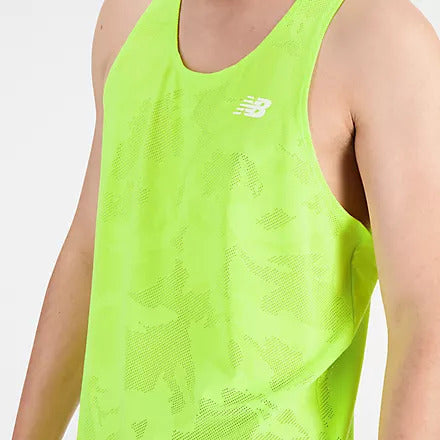 New Balance Canotta Q Speed Jacquard Singlet Uomo