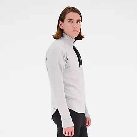 New Balance Felpa Heat Grid Half Zip Uomo