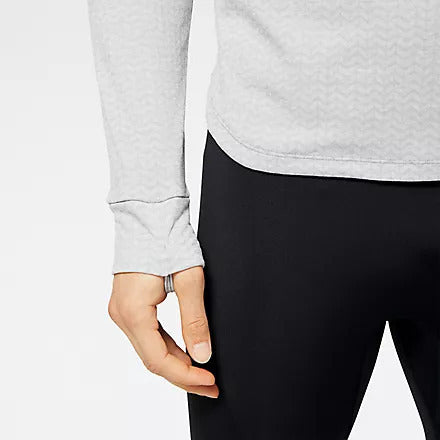 New Balance Felpa Heat Grid Half Zip Uomo