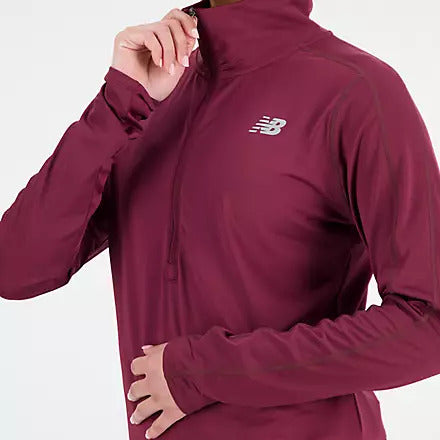 New Balance Felpa Accelerate Half Zip Donna