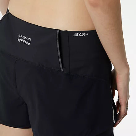 New Balance Pantaloni Corti Impact Run 2in1 Short Donna