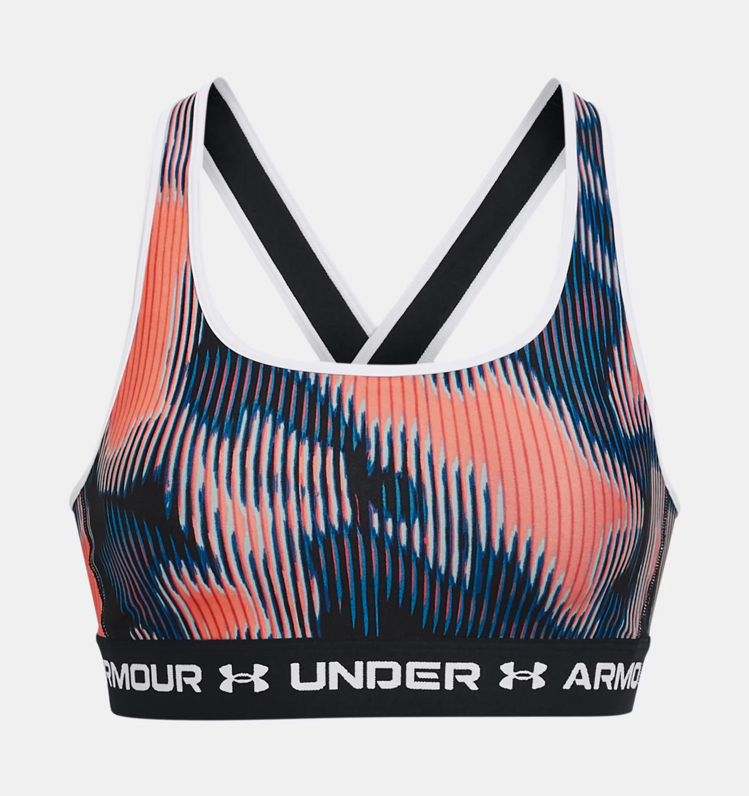 Under Armour Reggiseno Sportivo Crossback Mid Print Donna
