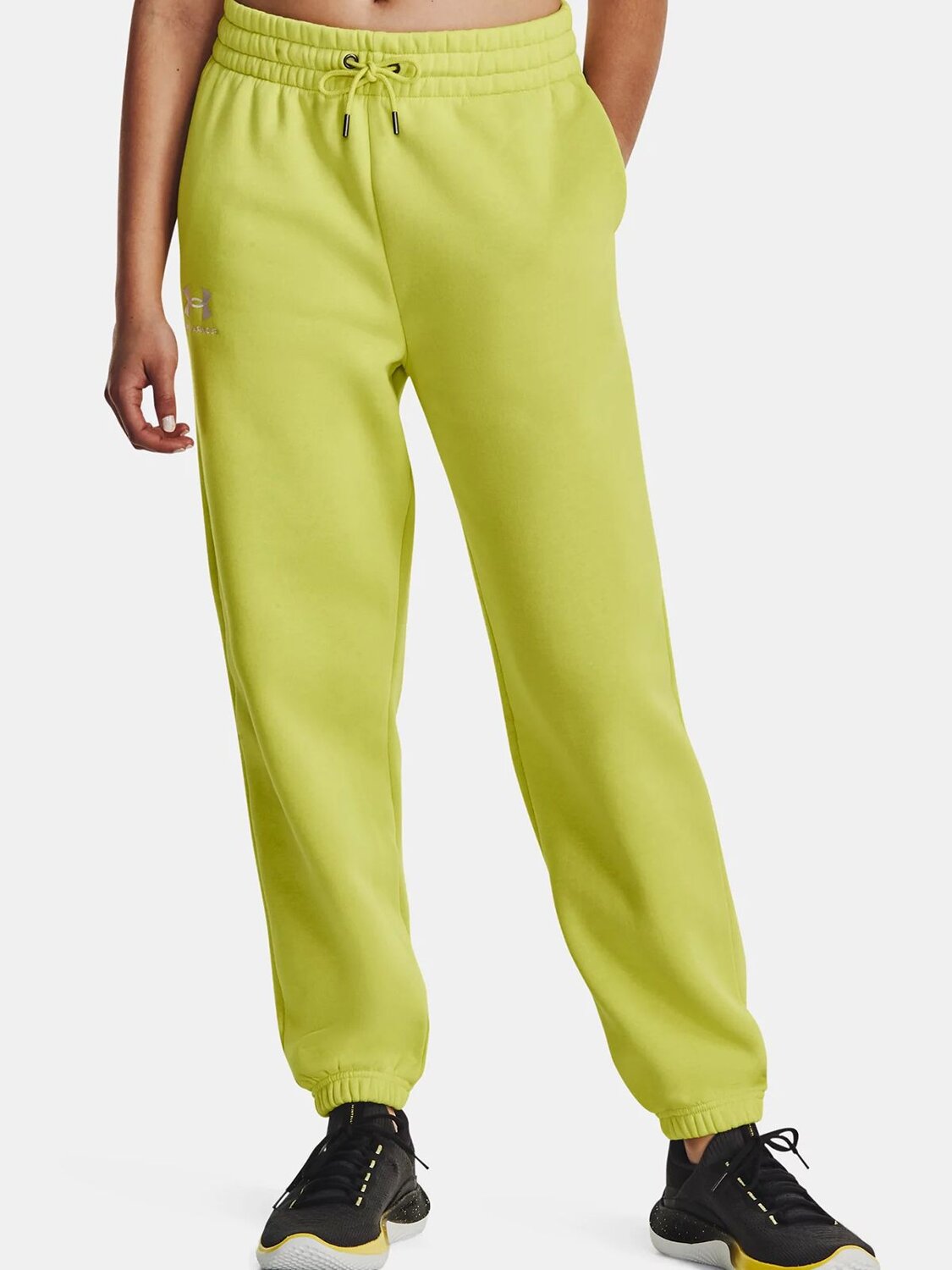 Under Armour Pantaloni Lunghi Jogger Essential Fleece Donna