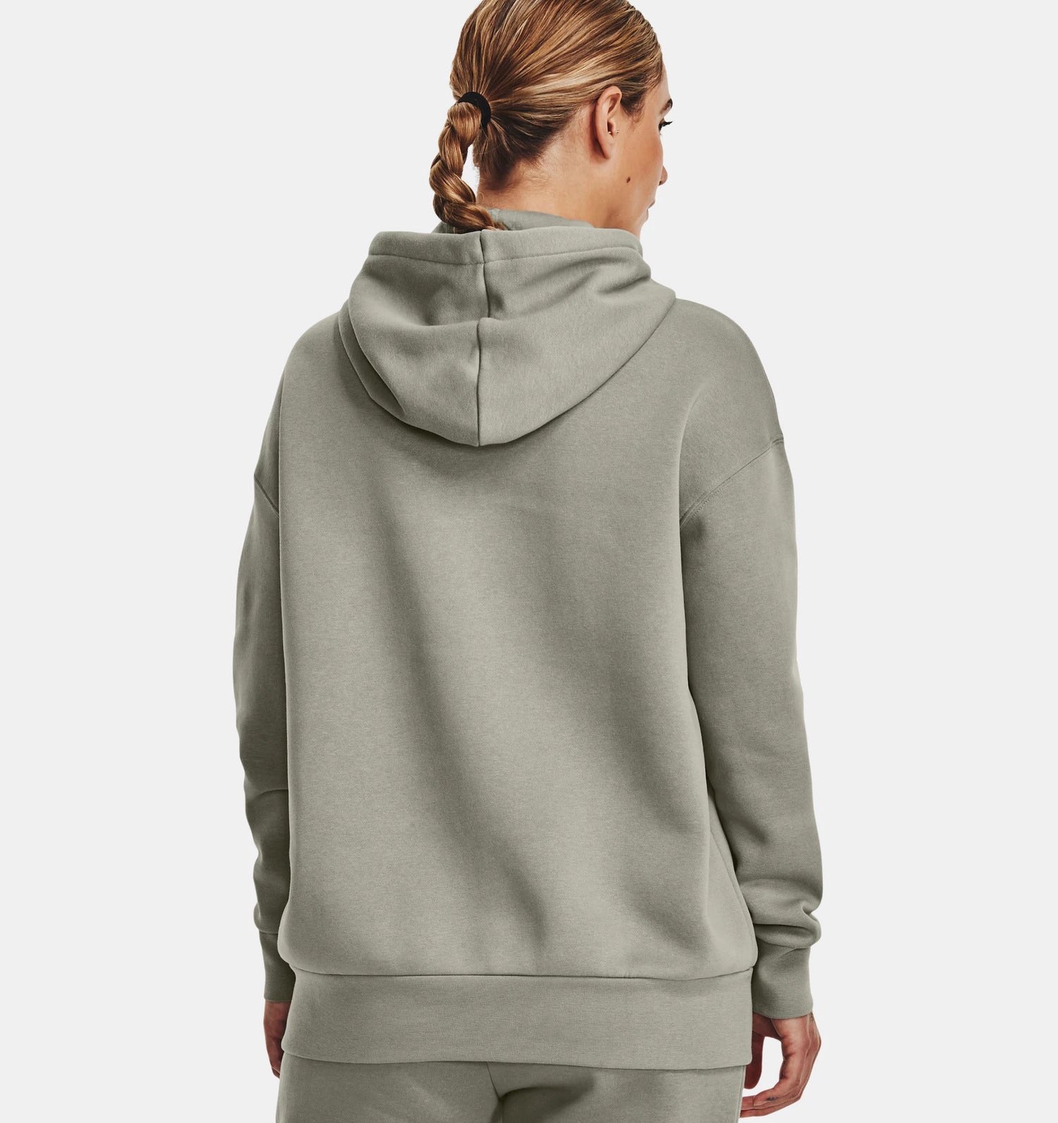 Under Armour Felpa Cappuccio Essential Fleece Oversized Donna
