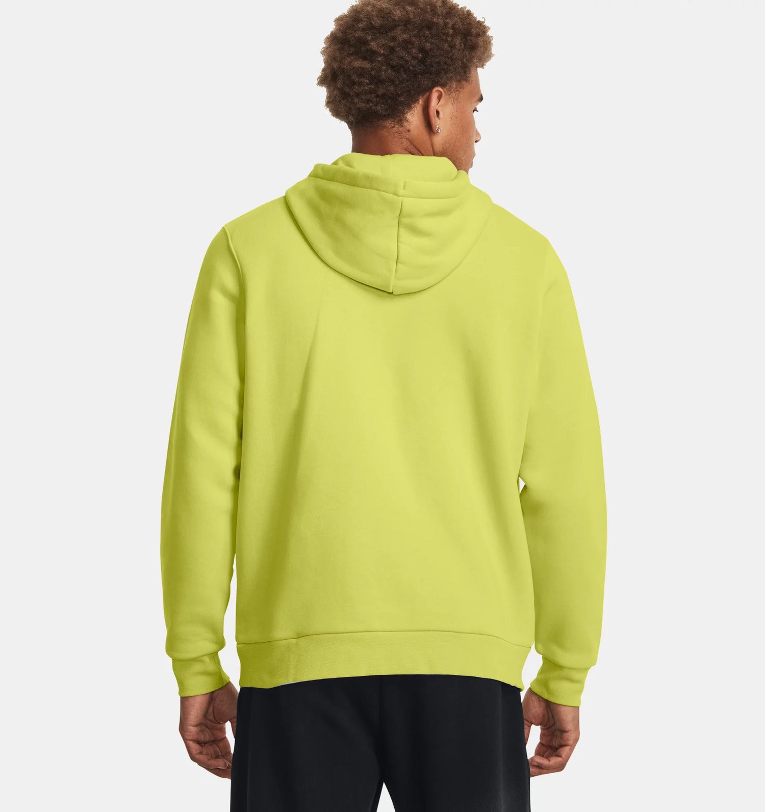 Under Armour Felpa con Cappuccio Essential Fleece Uomo