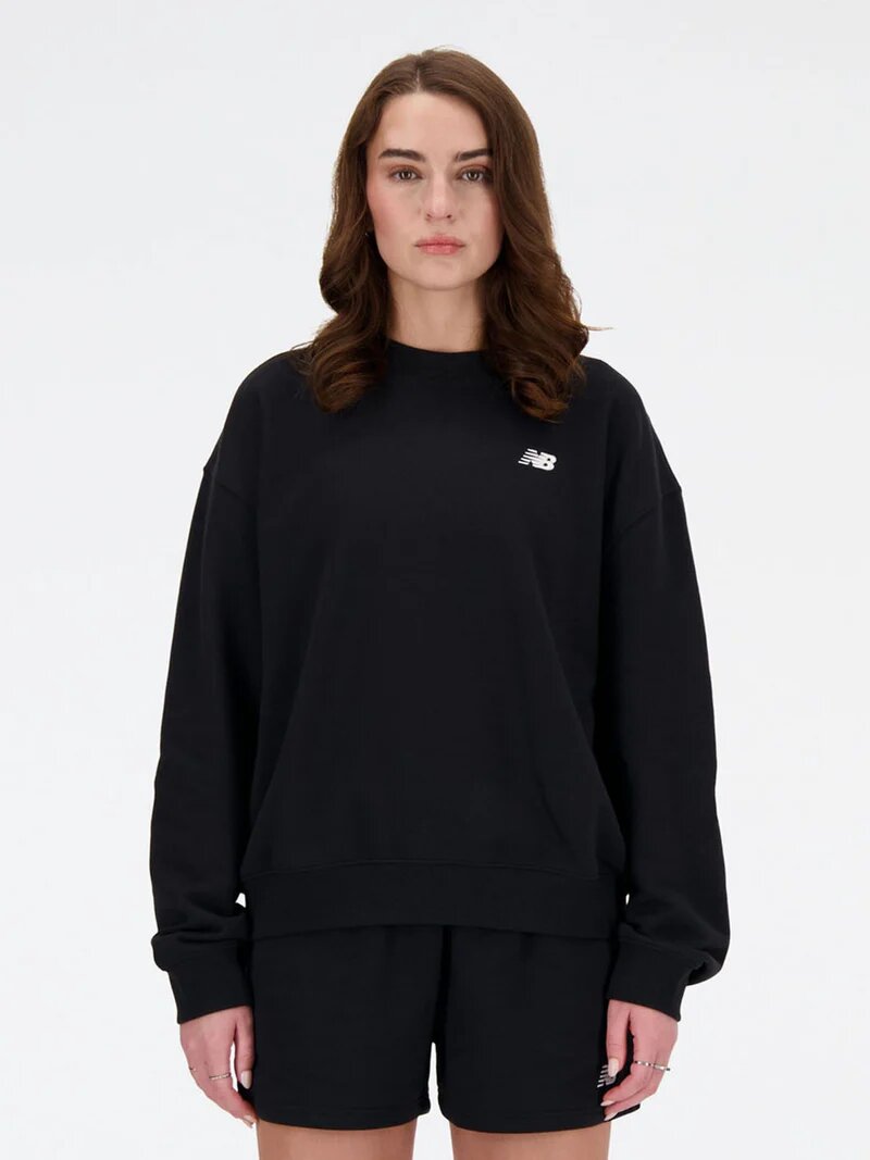 NB FRENCH TERRY SMALL LOGO CREW