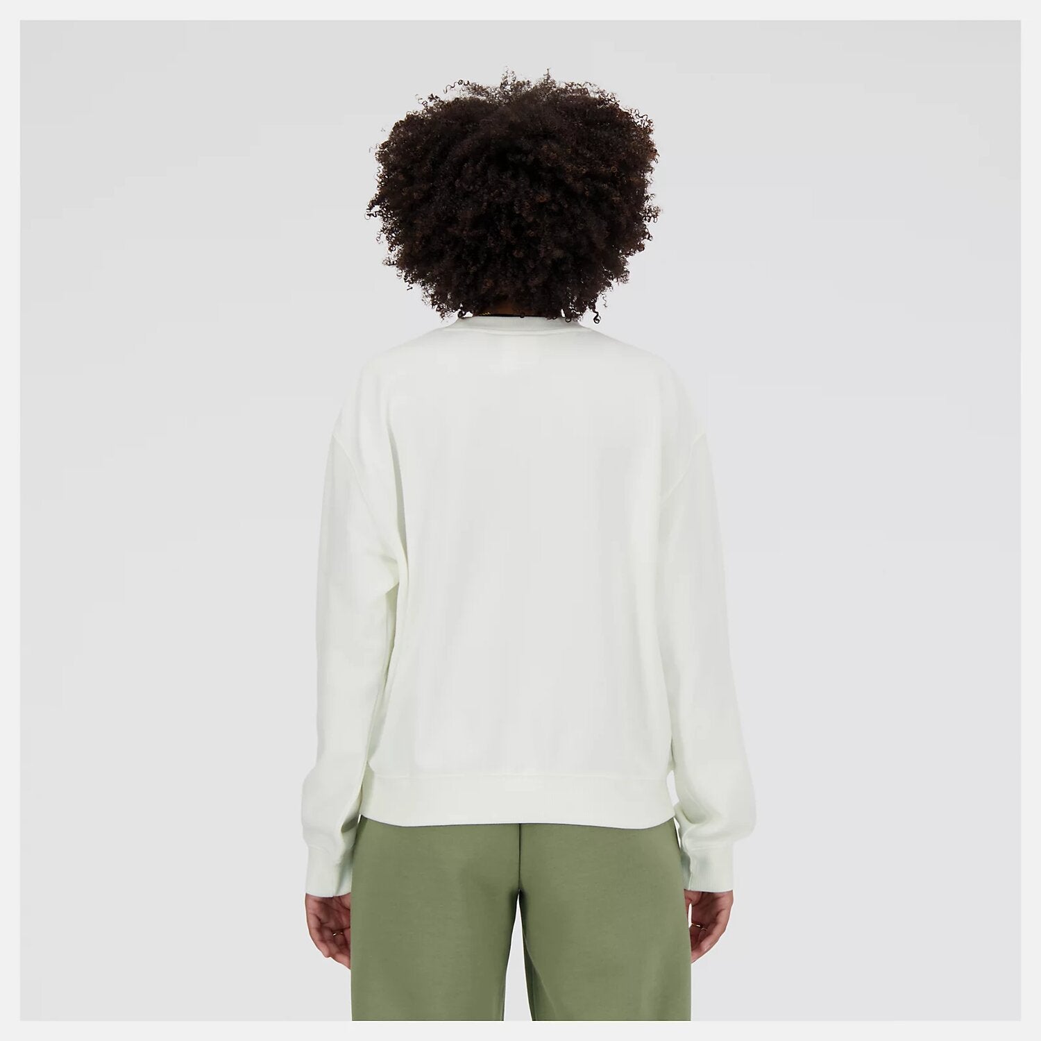 NB FRENCH TERRY SMALL LOGO CREW