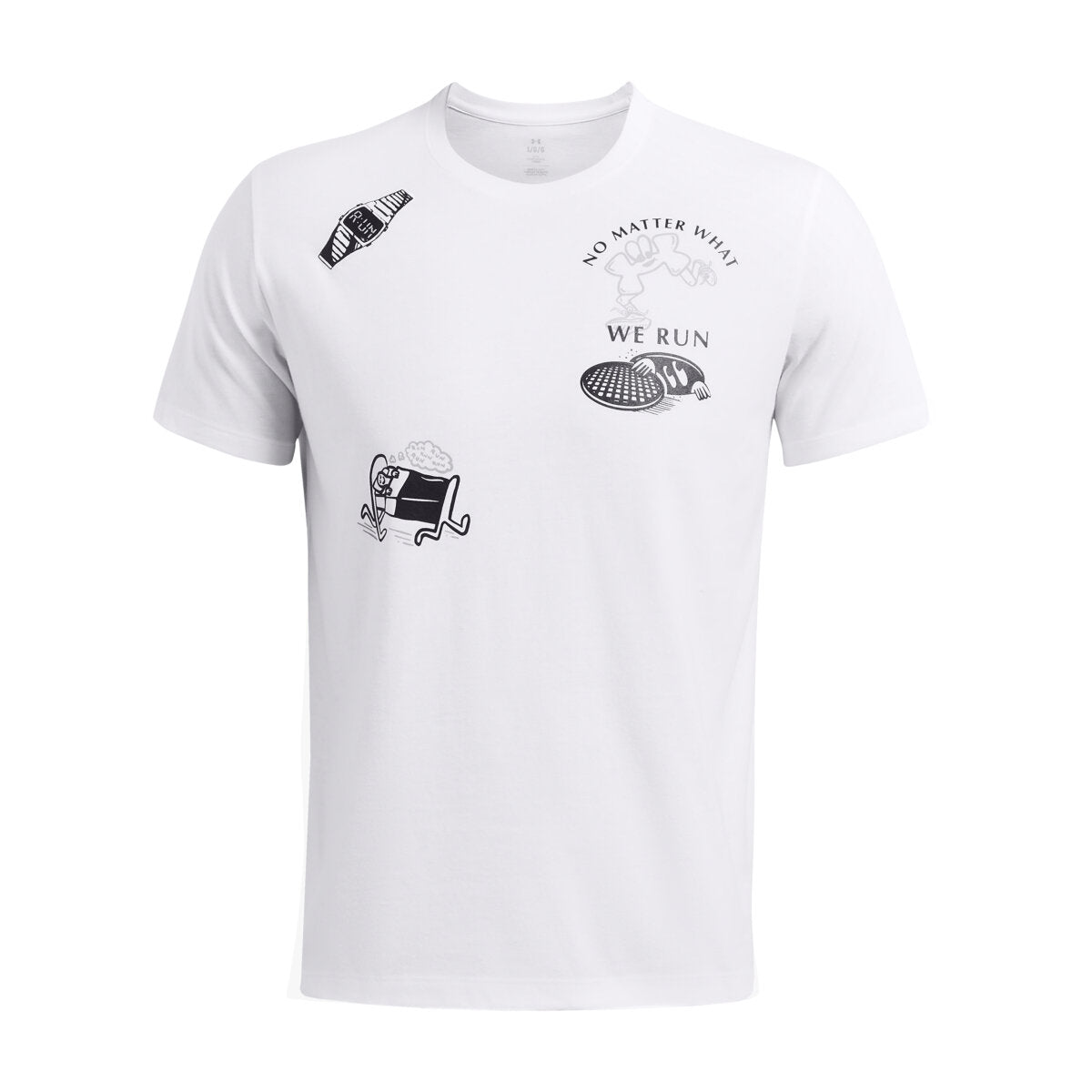 UA WE RUN SHORTSLEEVE