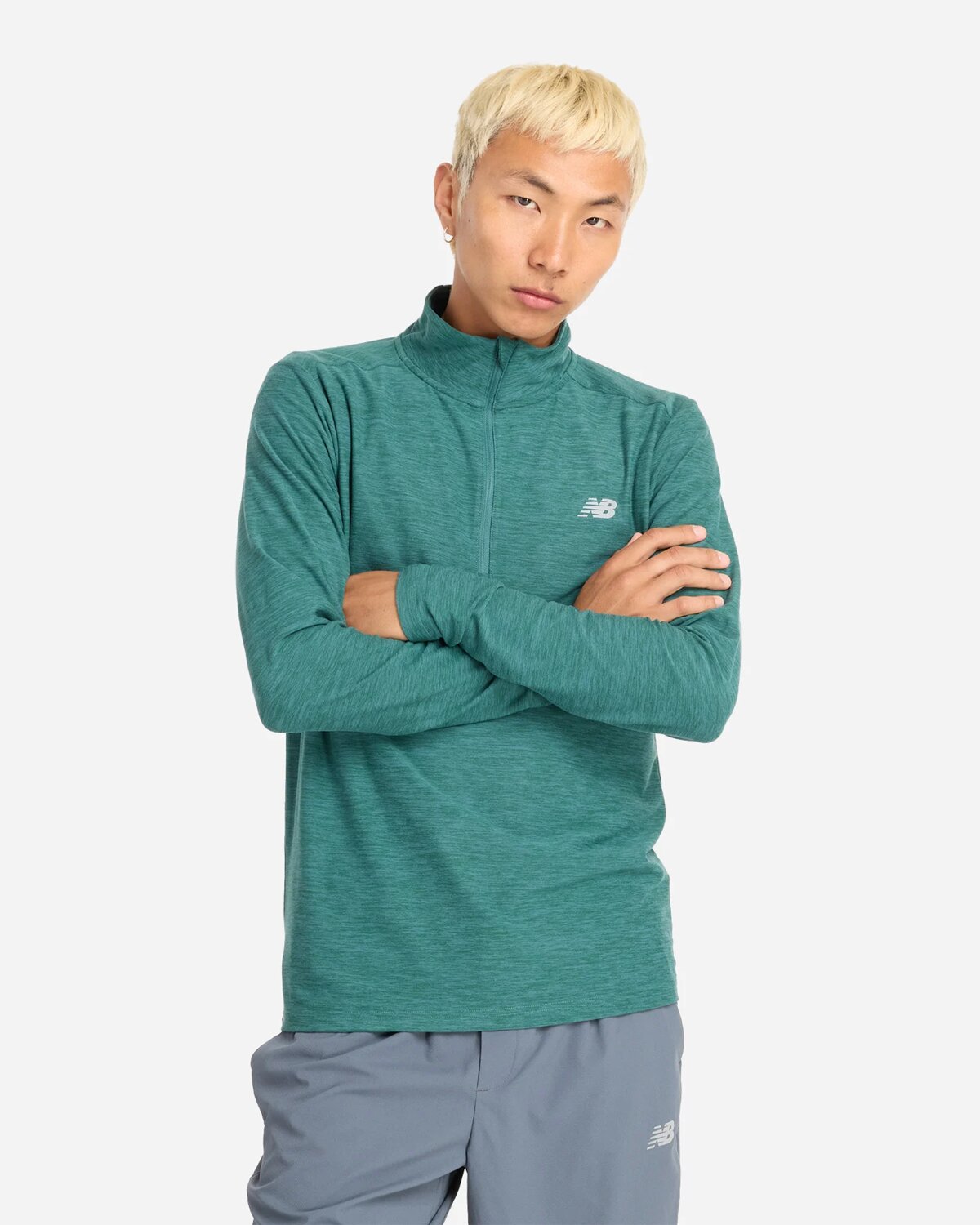 SPACE DYE 1/4 ZIP