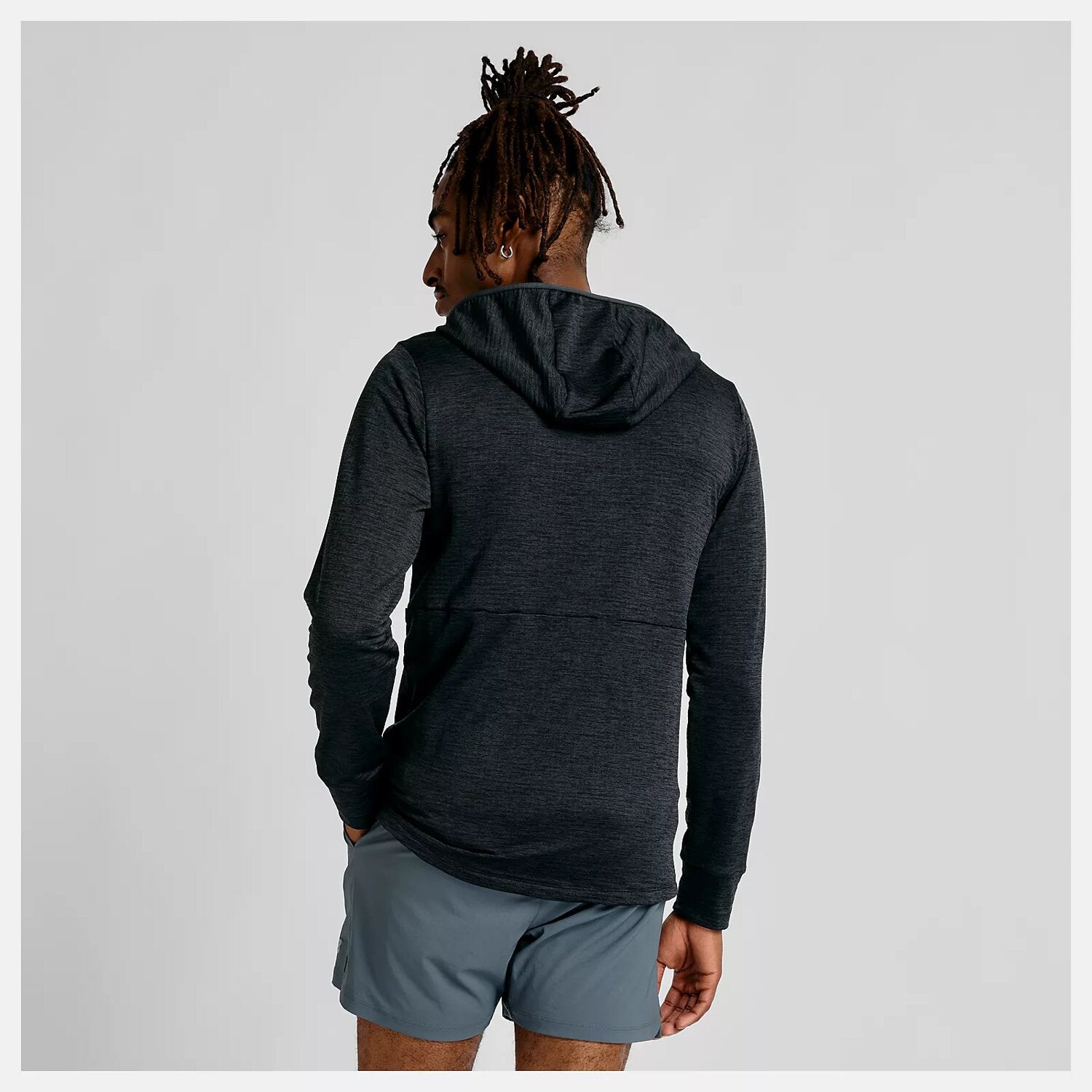 HEAT GRID HOODED FULL ZIP