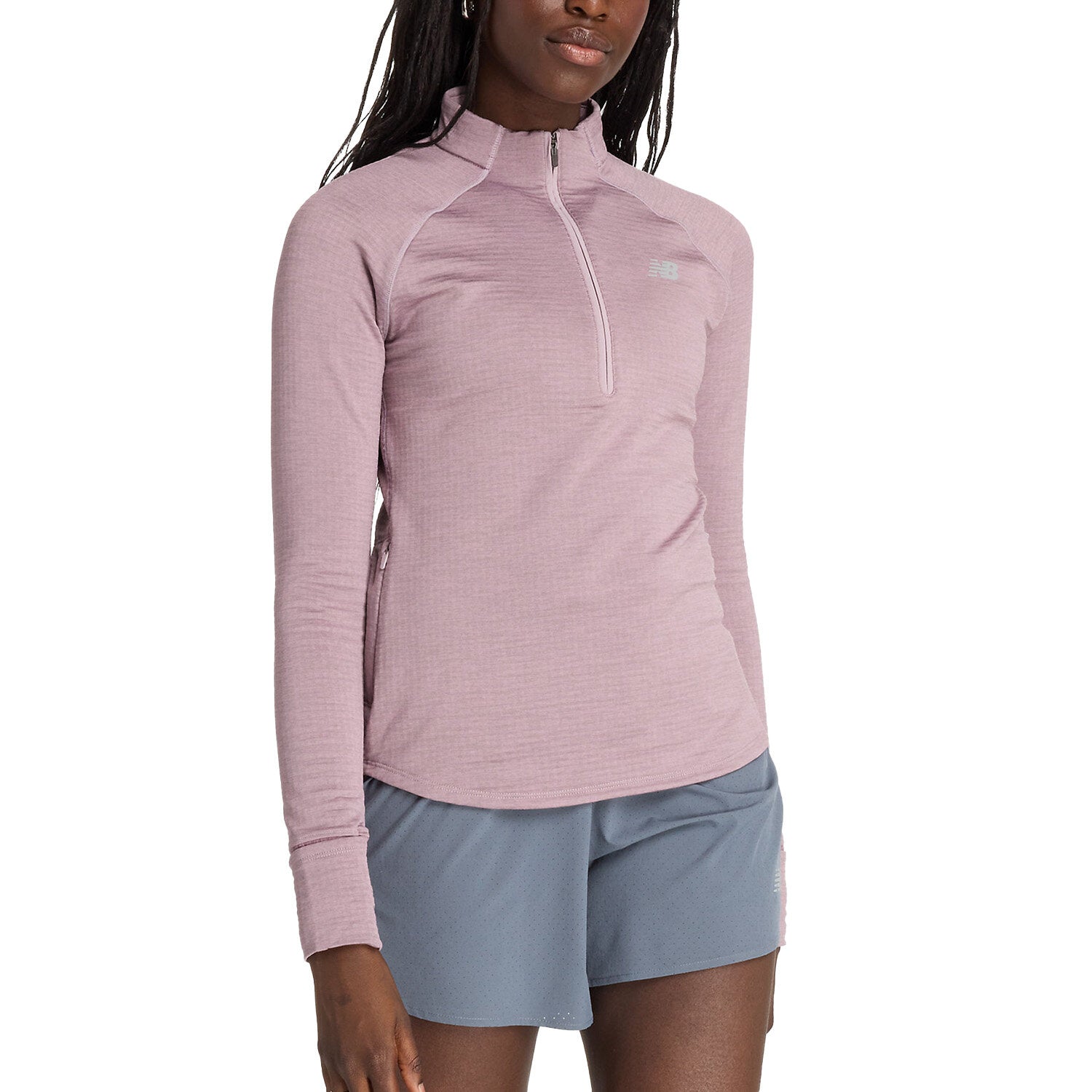 ATHLETICS HEAT GRID HALF ZIP